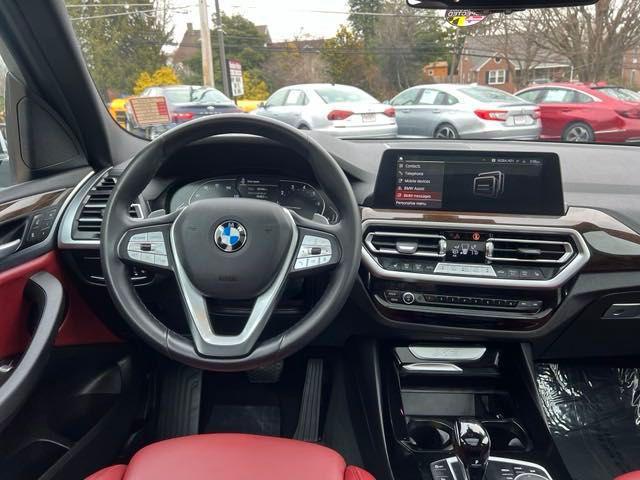 used 2022 BMW X3 car, priced at $30,950