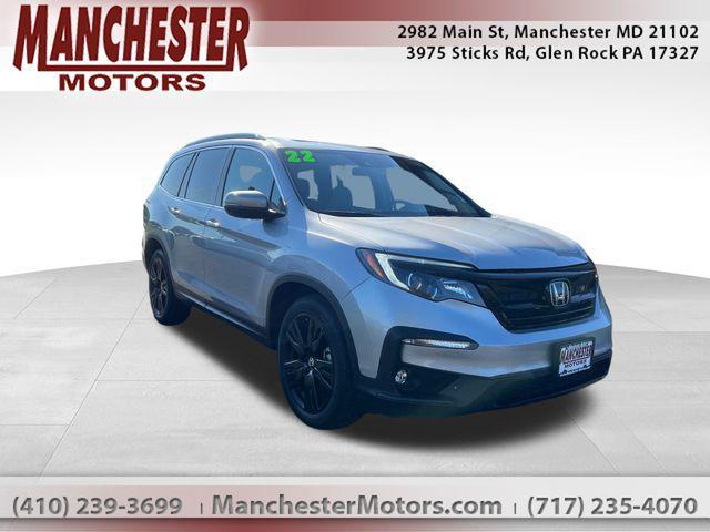 used 2022 Honda Pilot car, priced at $32,250