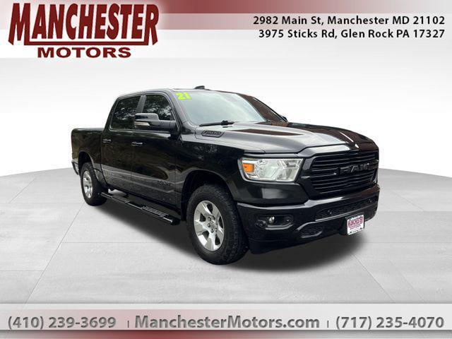 used 2021 Ram 1500 car, priced at $32,700