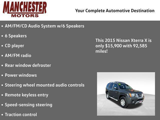 used 2015 Nissan Xterra car, priced at $15,900