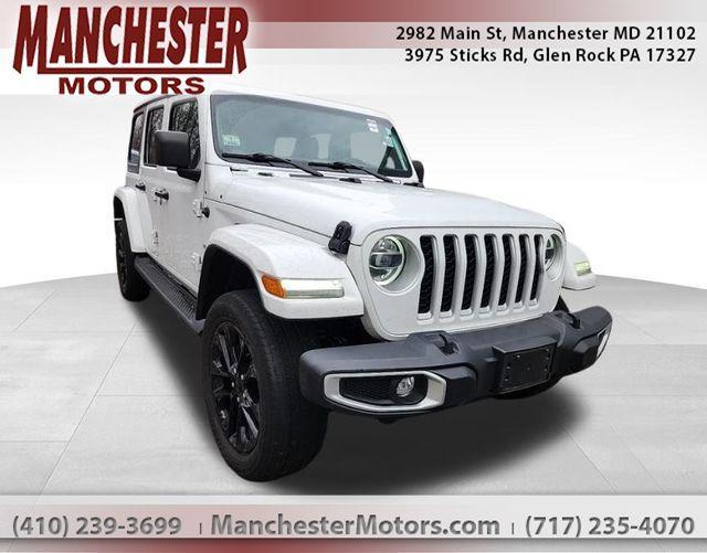 used 2021 Jeep Wrangler Unlimited 4xe car, priced at $29,800