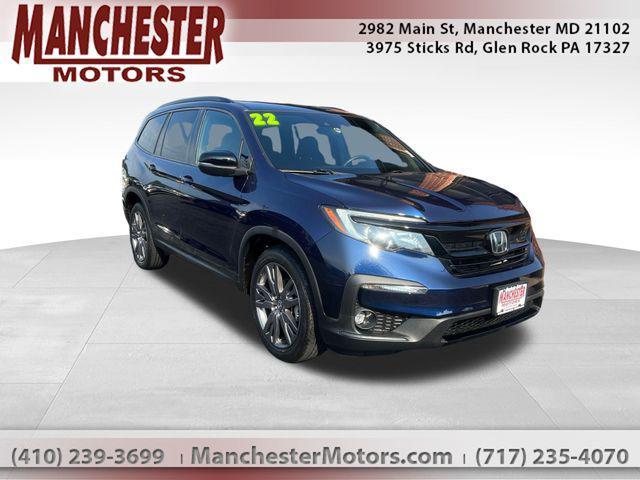 used 2022 Honda Pilot car, priced at $32,400