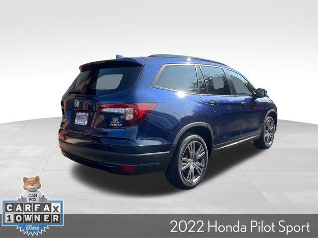 used 2022 Honda Pilot car, priced at $32,400