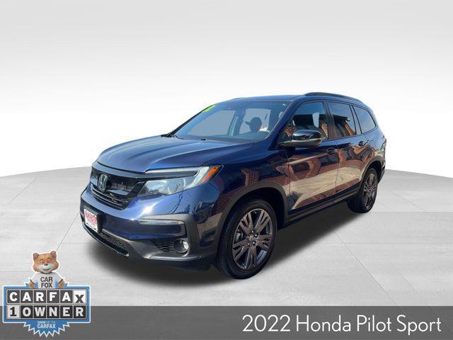 used 2022 Honda Pilot car, priced at $32,400