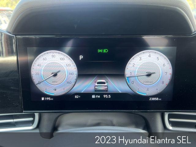 used 2023 Hyundai Elantra car, priced at $19,500