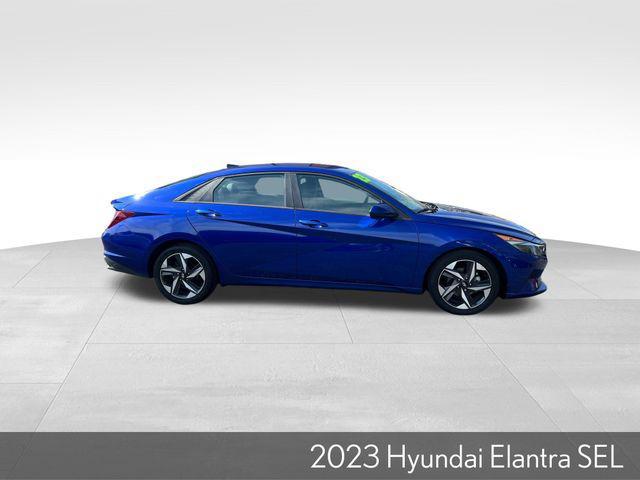 used 2023 Hyundai Elantra car, priced at $19,500