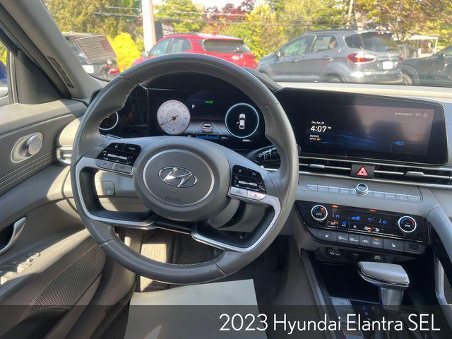 used 2023 Hyundai Elantra car, priced at $19,500