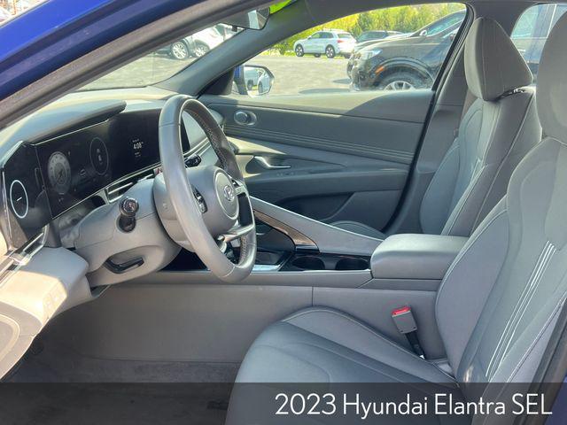 used 2023 Hyundai Elantra car, priced at $19,500