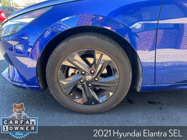 used 2021 Hyundai Elantra car, priced at $18,350