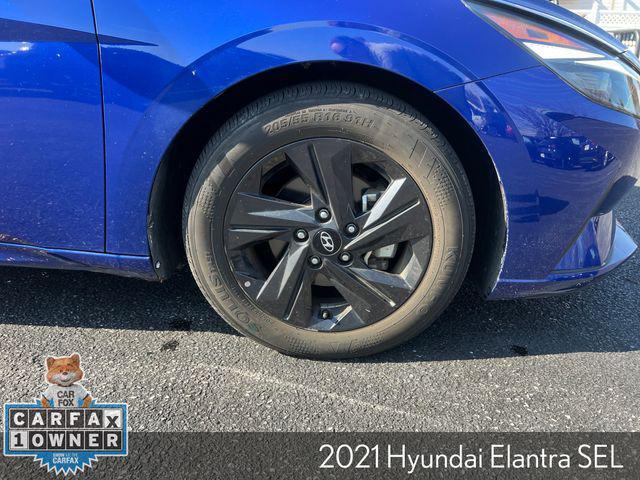 used 2021 Hyundai Elantra car, priced at $18,350