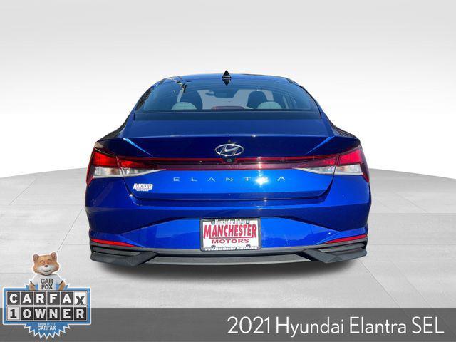 used 2021 Hyundai Elantra car, priced at $18,350