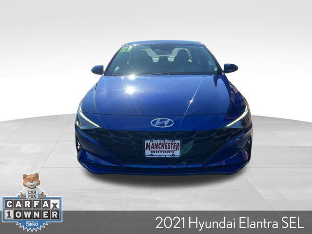 used 2021 Hyundai Elantra car, priced at $18,350