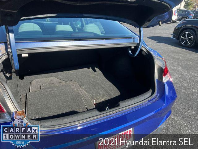 used 2021 Hyundai Elantra car, priced at $18,350