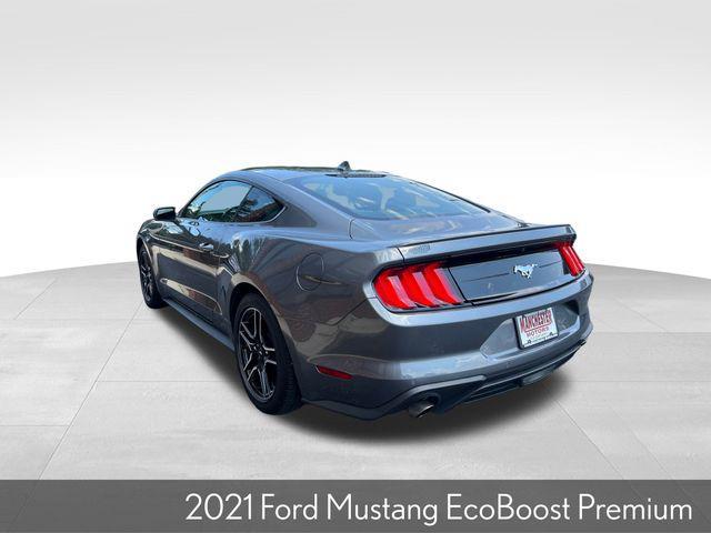 used 2021 Ford Mustang car, priced at $27,000