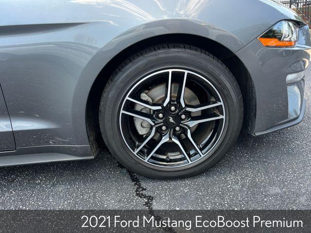 used 2021 Ford Mustang car, priced at $27,000