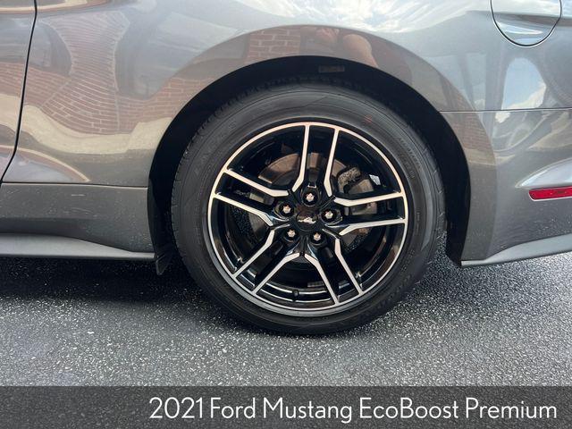 used 2021 Ford Mustang car, priced at $27,000