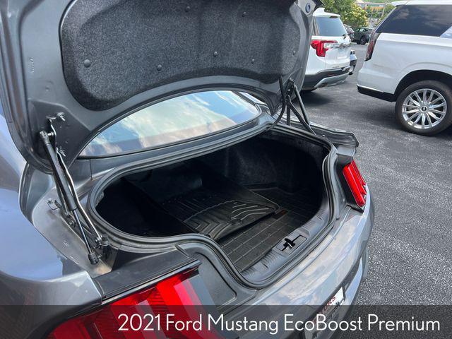 used 2021 Ford Mustang car, priced at $27,000