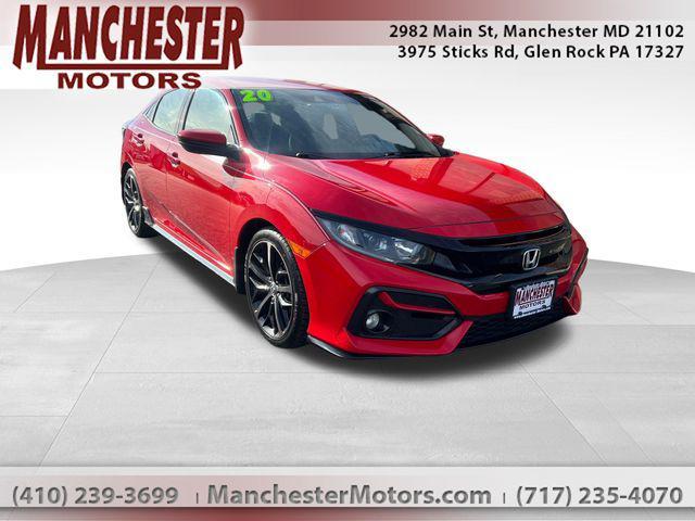 used 2020 Honda Civic car, priced at $18,000