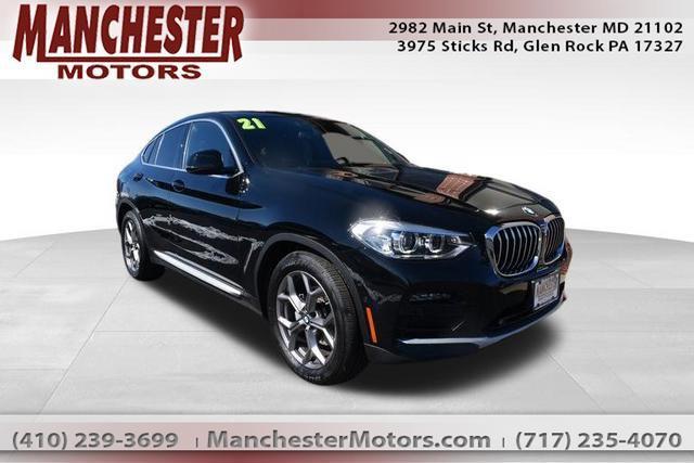 used 2021 BMW X4 car, priced at $35,500