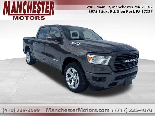 used 2021 Ram 1500 car, priced at $36,450