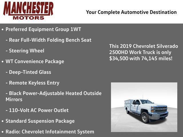 used 2019 Chevrolet Silverado 2500 car, priced at $34,500