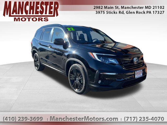 used 2022 Honda Pilot car, priced at $30,600