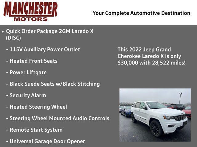 used 2022 Jeep Grand Cherokee car, priced at $30,000