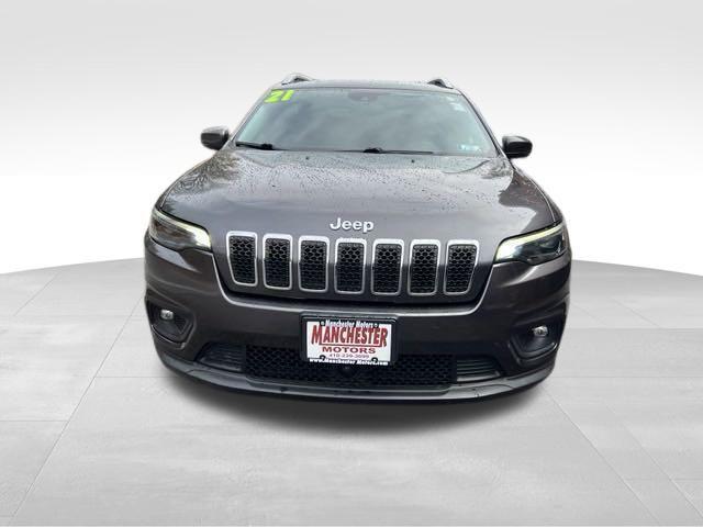 used 2021 Jeep Cherokee car, priced at $17,110