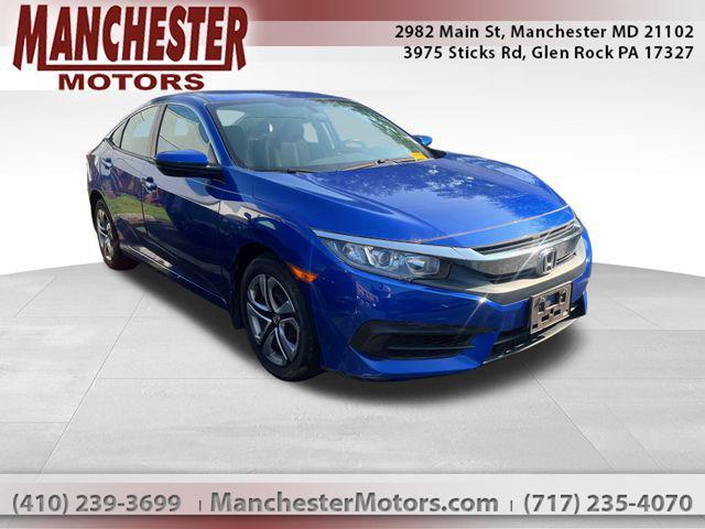 used 2018 Honda Civic car, priced at $17,500