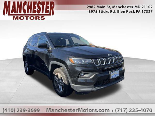 used 2022 Jeep Compass car, priced at $20,400