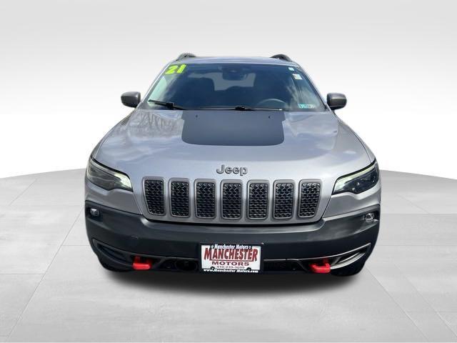 used 2021 Jeep Cherokee car, priced at $25,094