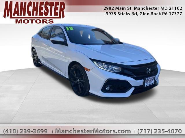 used 2018 Honda Civic car, priced at $17,696