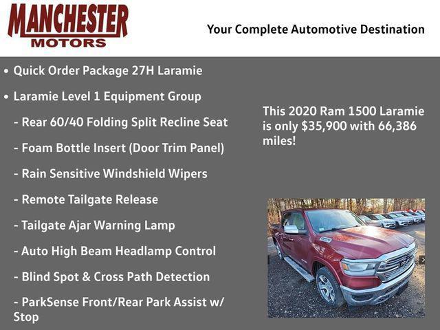 used 2020 Ram 1500 car, priced at $35,900