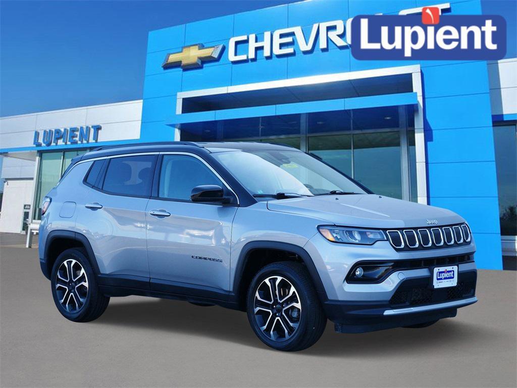used 2022 Jeep Compass car, priced at $24,645