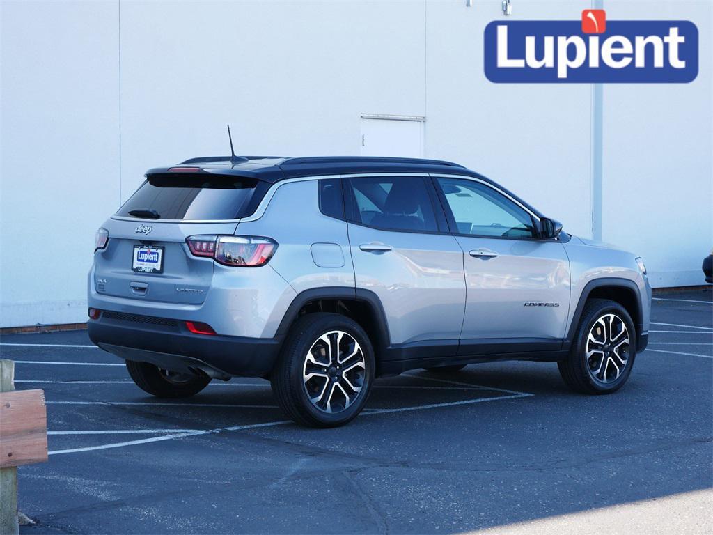 used 2022 Jeep Compass car, priced at $24,645
