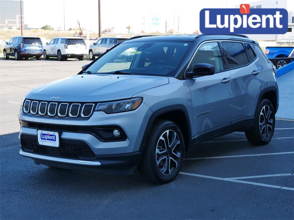 used 2022 Jeep Compass car, priced at $24,645