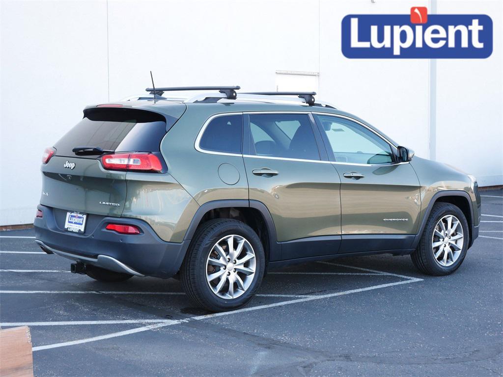 used 2018 Jeep Cherokee car, priced at $18,000