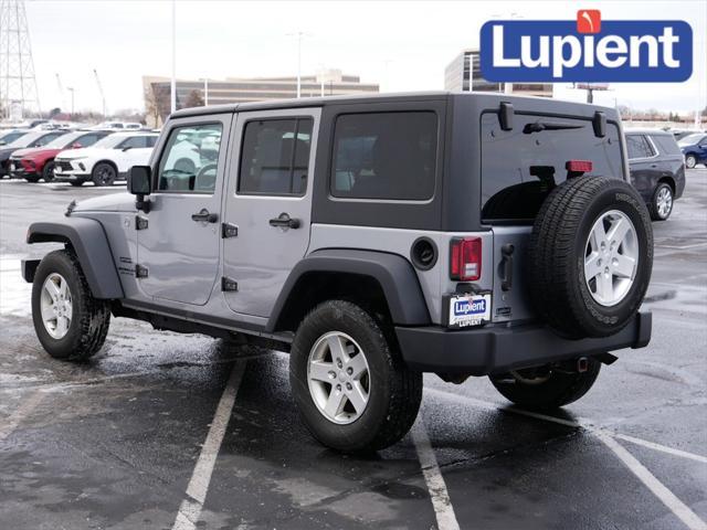 used 2015 Jeep Wrangler Unlimited car, priced at $17,000