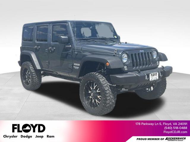 used 2017 Jeep Wrangler Unlimited car, priced at $26,639