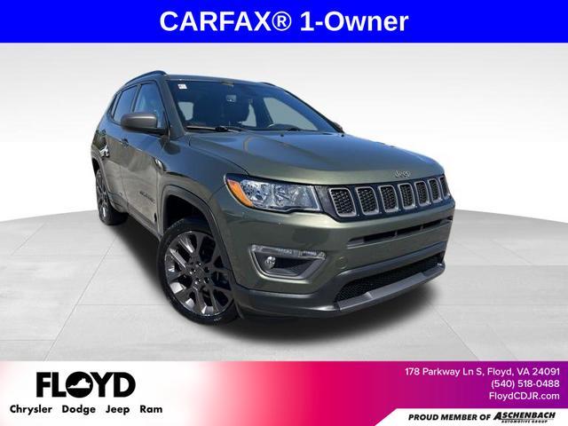 used 2021 Jeep Compass car, priced at $22,840