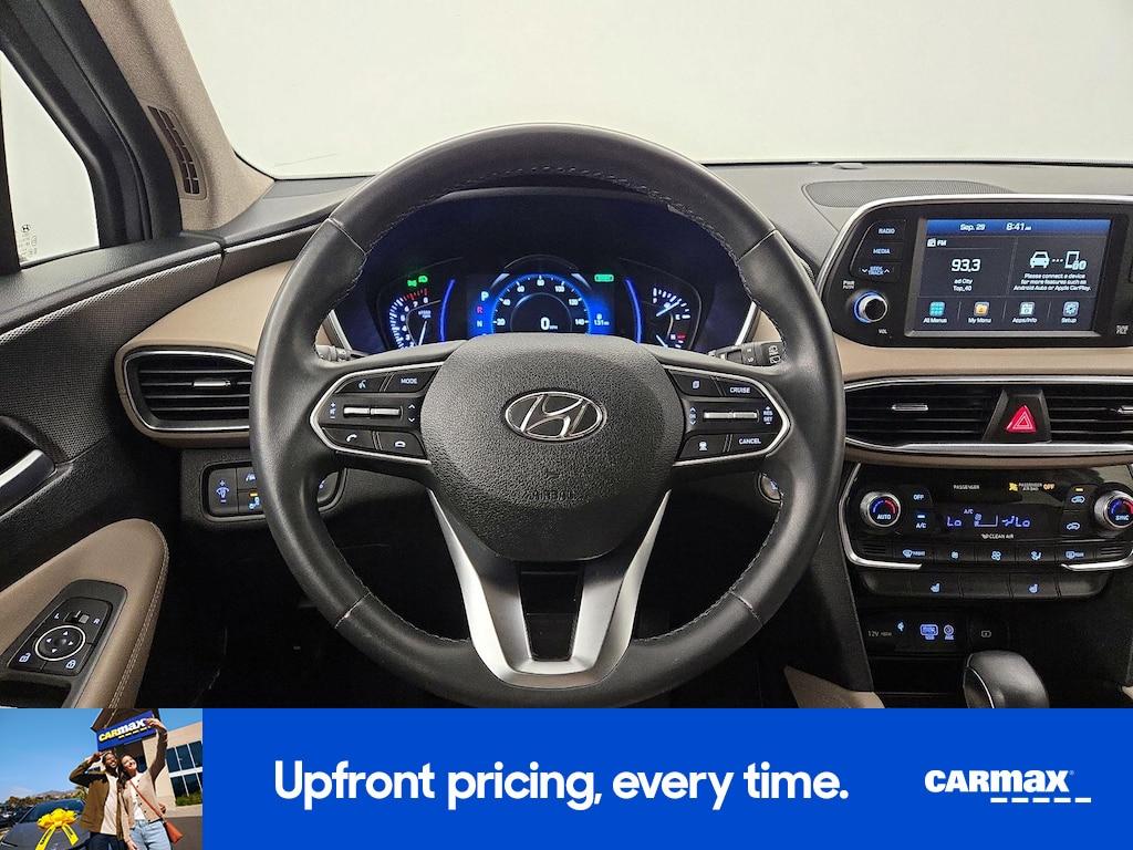 used 2020 Hyundai Santa Fe car, priced at $21,998