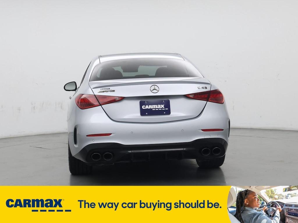 used 2024 Mercedes-Benz AMG C 43 car, priced at $61,998