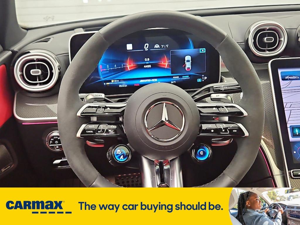 used 2024 Mercedes-Benz AMG C 43 car, priced at $61,998