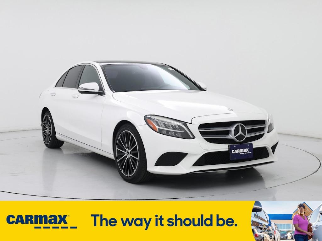 used 2021 Mercedes-Benz C-Class car, priced at $27,998