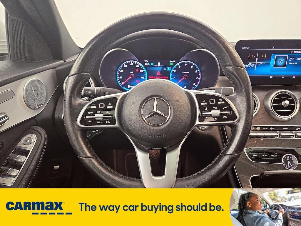 used 2021 Mercedes-Benz C-Class car, priced at $27,998