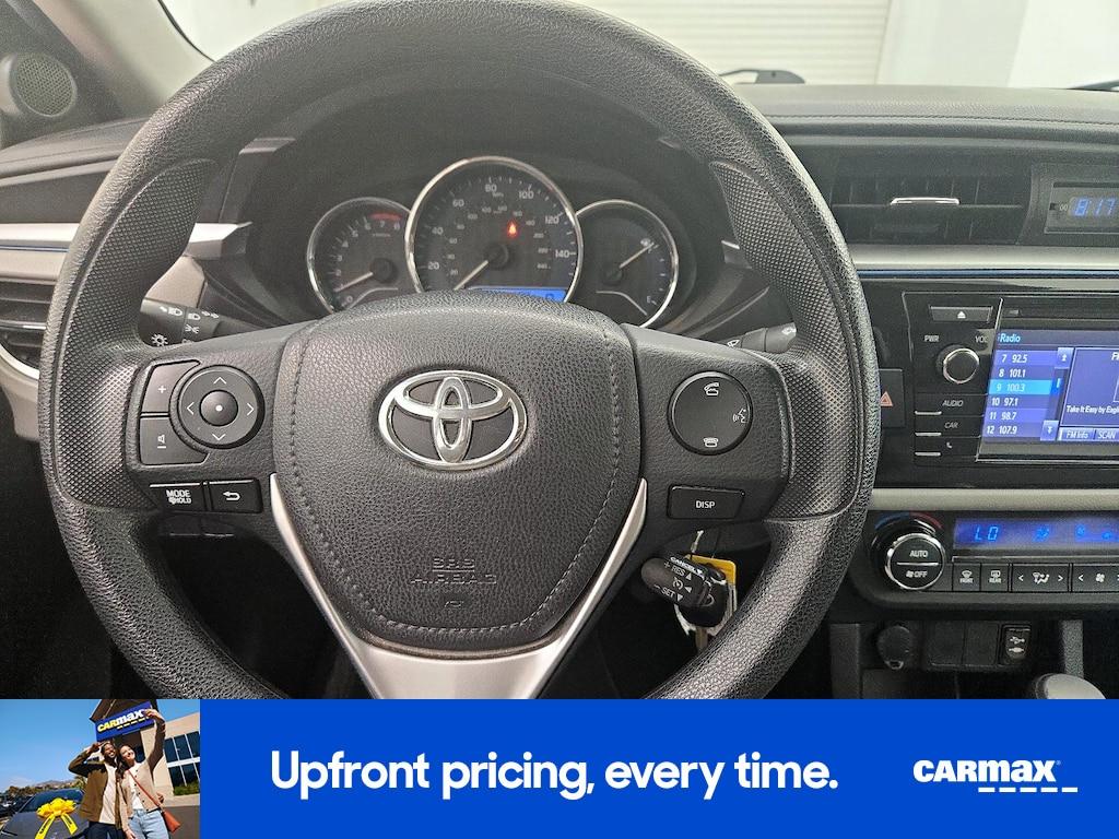 used 2015 Toyota Corolla car, priced at $14,998