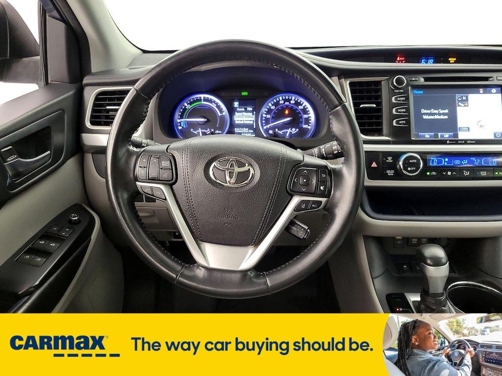 used 2018 Toyota Highlander Hybrid car, priced at $25,998