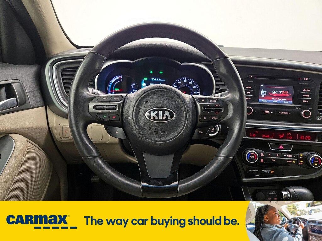 used 2014 Kia Optima Hybrid car, priced at $11,998