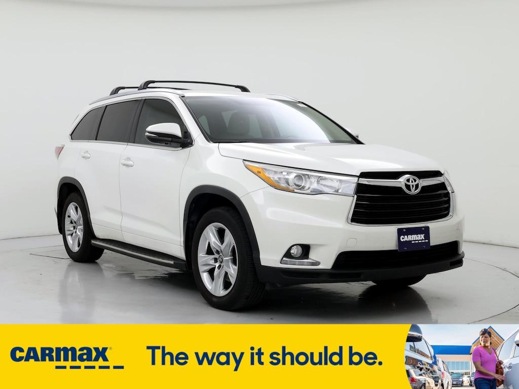 used 2016 Toyota Highlander car, priced at $27,998