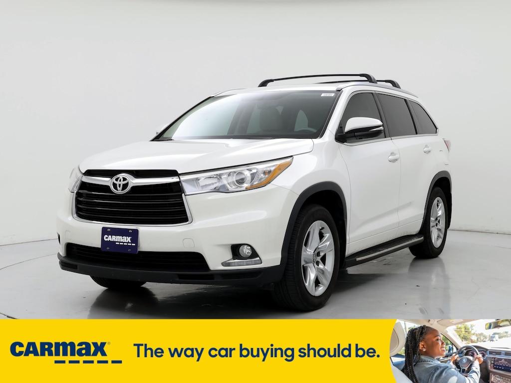 used 2016 Toyota Highlander car, priced at $27,998